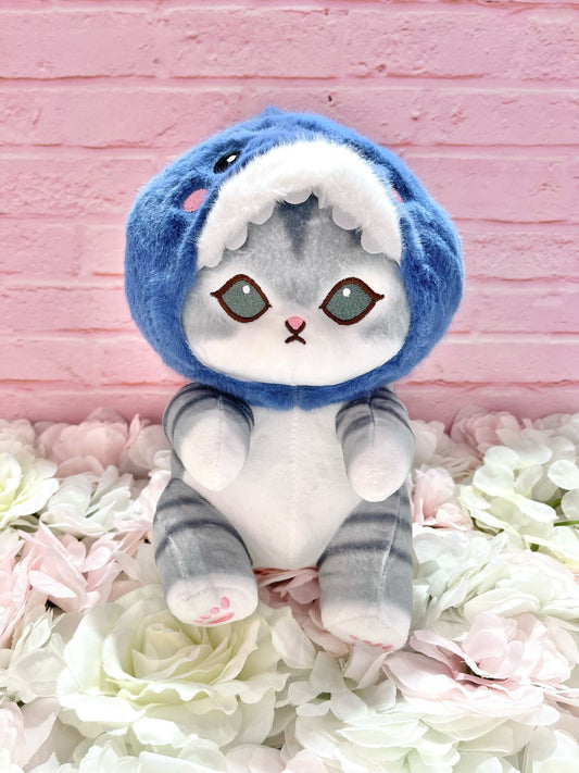 Peluche gatito tiburón
