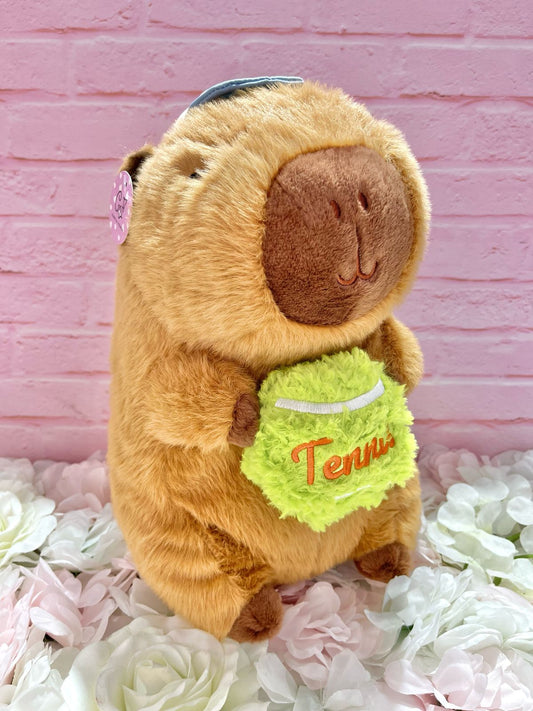 Peluche Capybara tenis