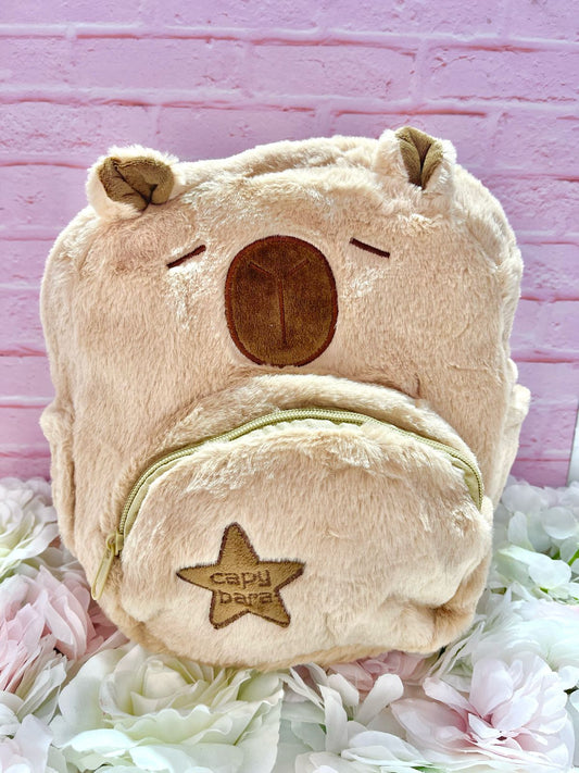 Mochila peluche Capybara