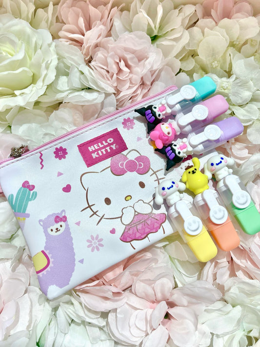 Pack estuche Hello Kitty + set destacadores